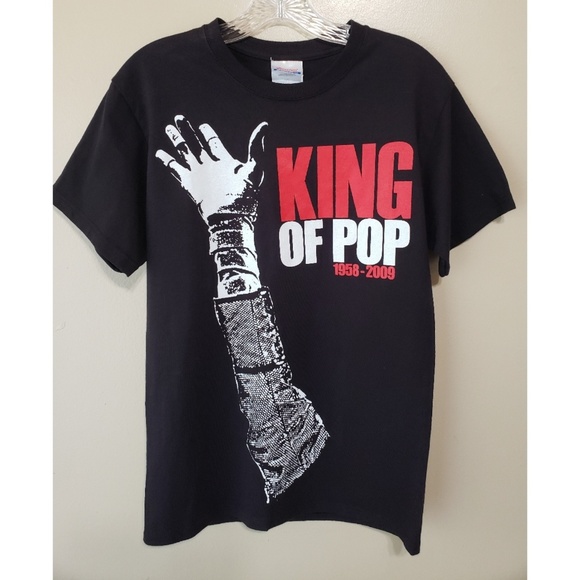 Tops - Michael Jackson Black Tshirt